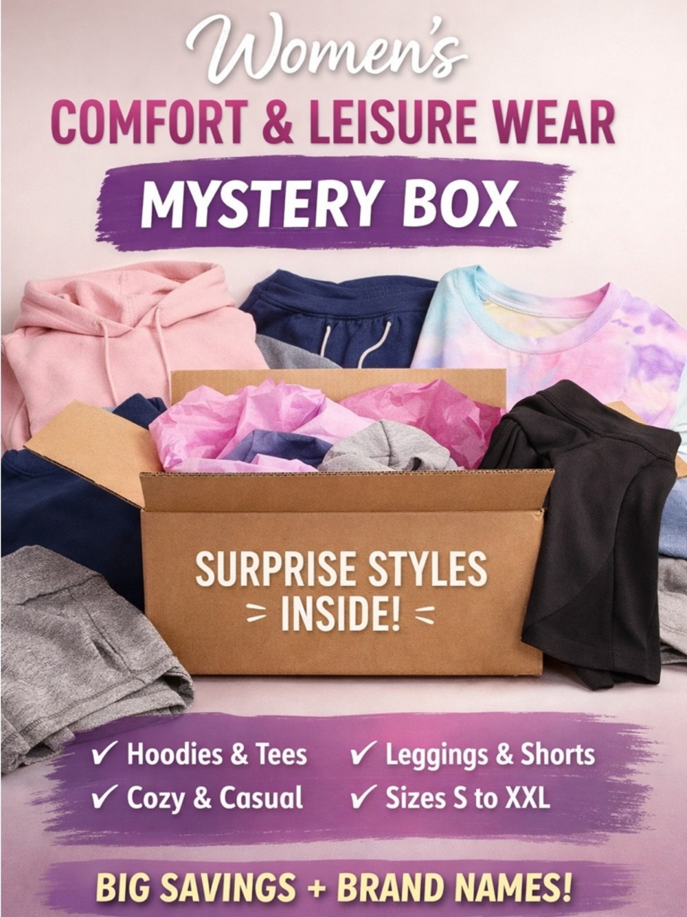 Women's Comfort and Leisure Wear Mystery Box